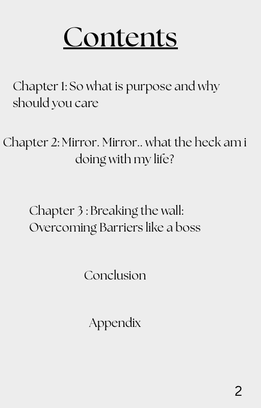 Find your true purpose